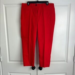 Ann Taylor Bold Red Pants